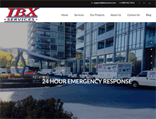 Tablet Screenshot of ibxservices.com
